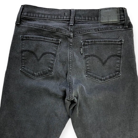 Levi’s 311 Shaping Skinny Soft Black Denim Jeans - Picture 6 of 9